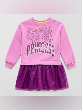Disney Pink and Purple Princess Layered Dress